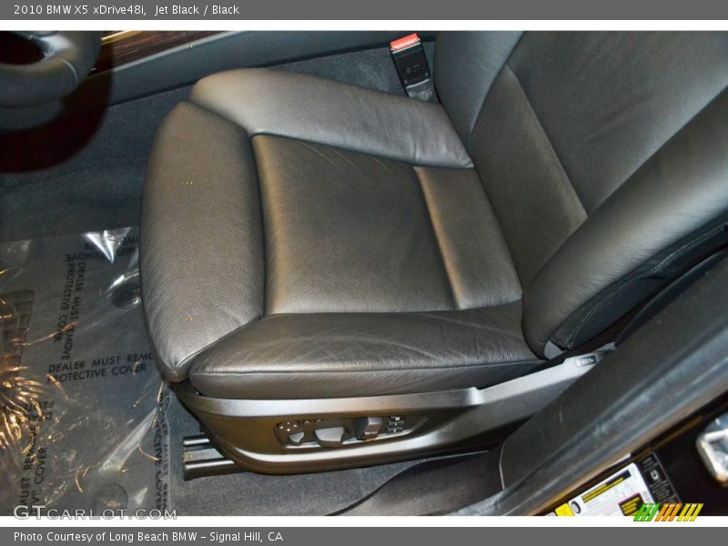 Jet Black / Black 2010 BMW X5 xDrive48i
