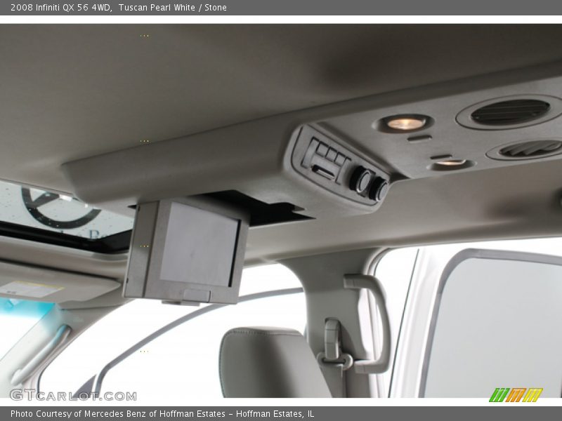 Tuscan Pearl White / Stone 2008 Infiniti QX 56 4WD