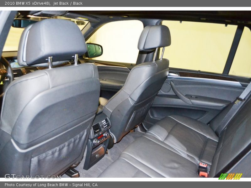 Jet Black / Black 2010 BMW X5 xDrive48i
