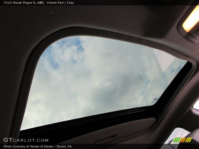 Venom Red / Gray 2010 Nissan Rogue SL AWD