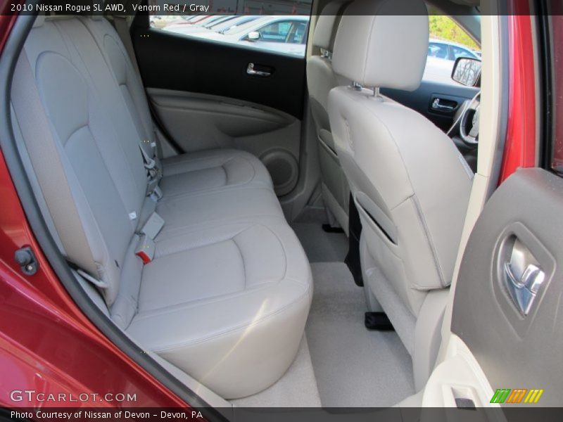Venom Red / Gray 2010 Nissan Rogue SL AWD