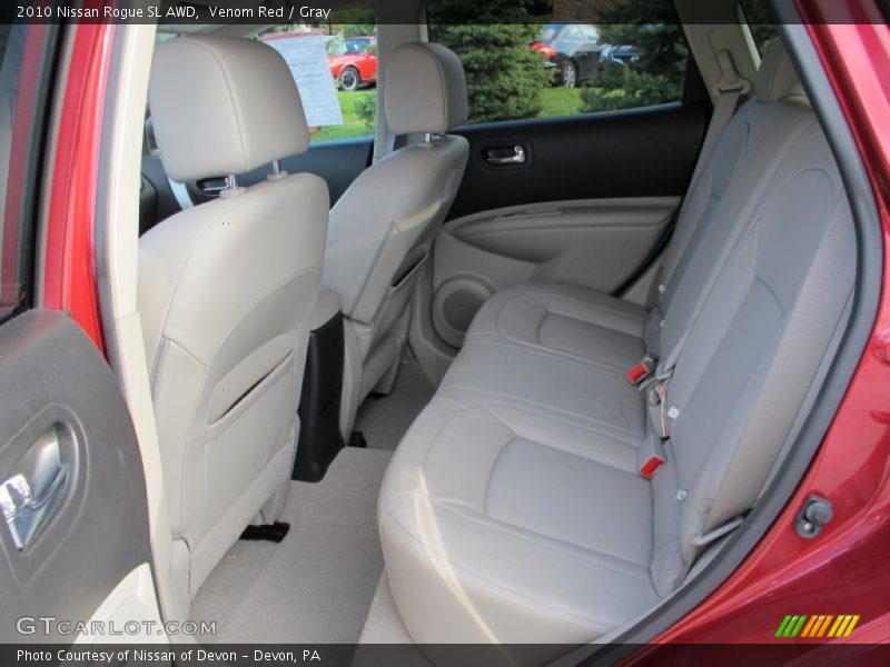 Venom Red / Gray 2010 Nissan Rogue SL AWD