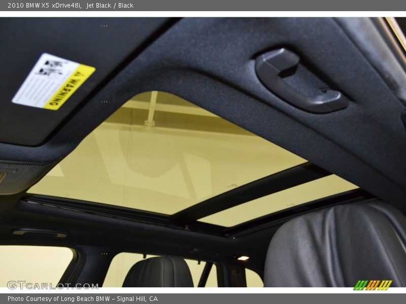 Jet Black / Black 2010 BMW X5 xDrive48i