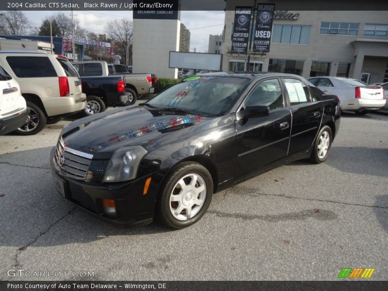 Black Raven / Light Gray/Ebony 2004 Cadillac CTS Sedan