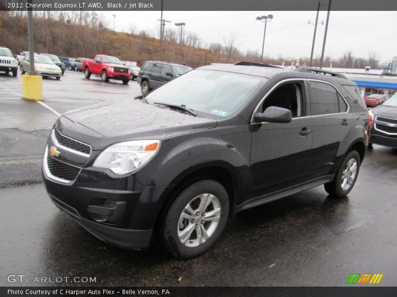 Black / Jet Black 2012 Chevrolet Equinox LT AWD