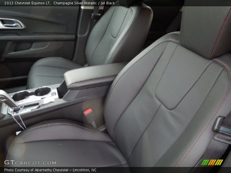 Champagne Silver Metallic / Jet Black 2013 Chevrolet Equinox LT