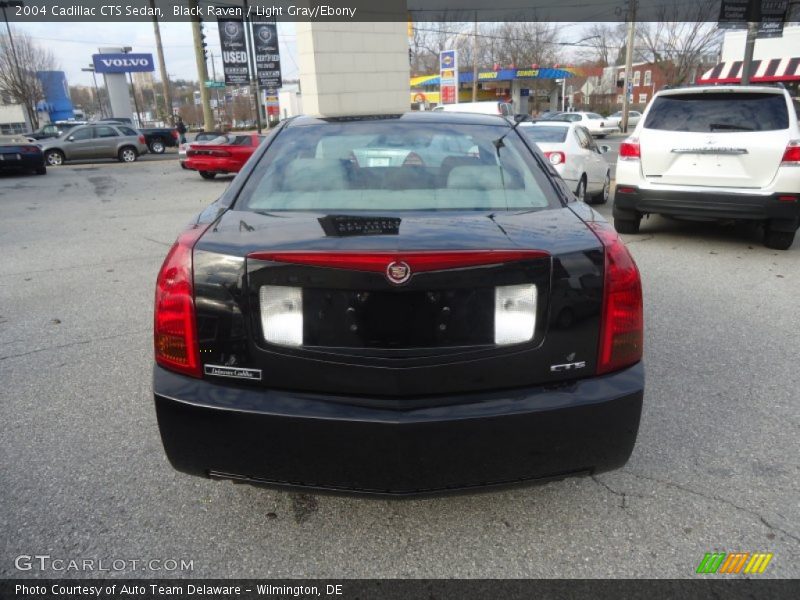 Black Raven / Light Gray/Ebony 2004 Cadillac CTS Sedan