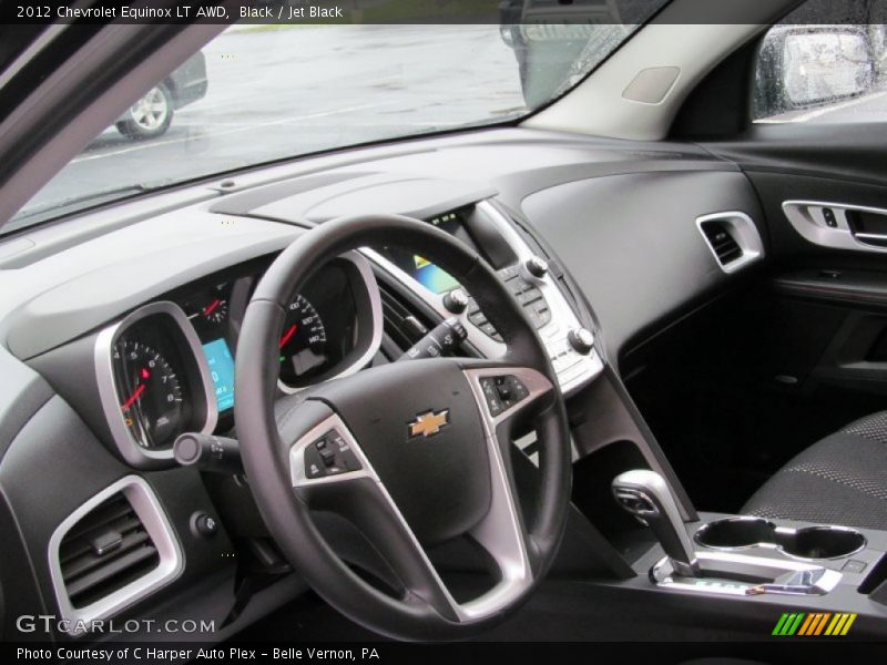 Black / Jet Black 2012 Chevrolet Equinox LT AWD