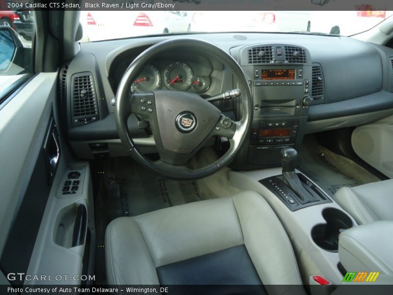 Black Raven / Light Gray/Ebony 2004 Cadillac CTS Sedan