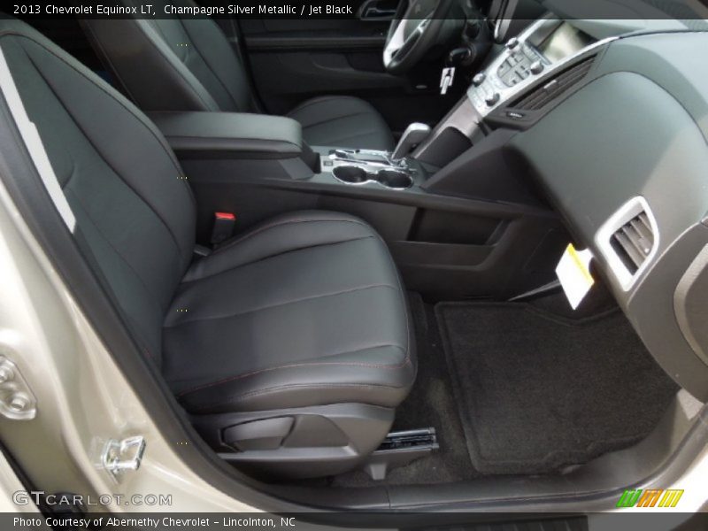 Champagne Silver Metallic / Jet Black 2013 Chevrolet Equinox LT