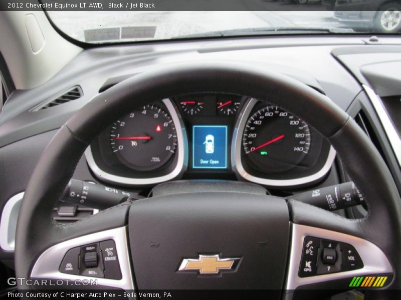 Black / Jet Black 2012 Chevrolet Equinox LT AWD