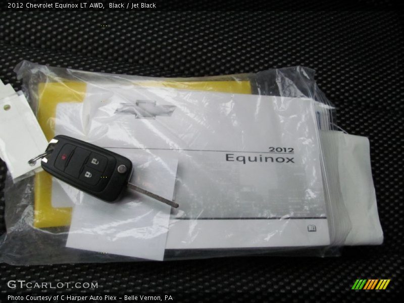 Black / Jet Black 2012 Chevrolet Equinox LT AWD