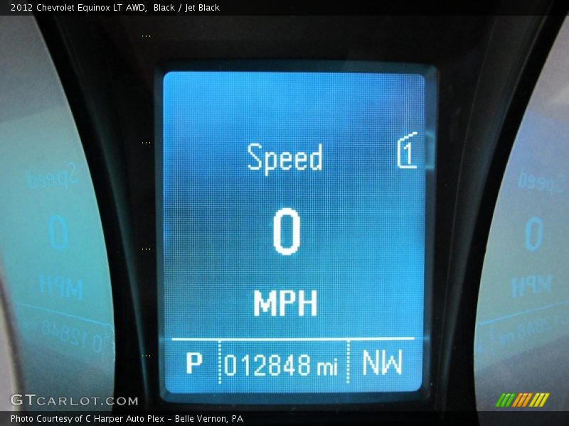 Black / Jet Black 2012 Chevrolet Equinox LT AWD