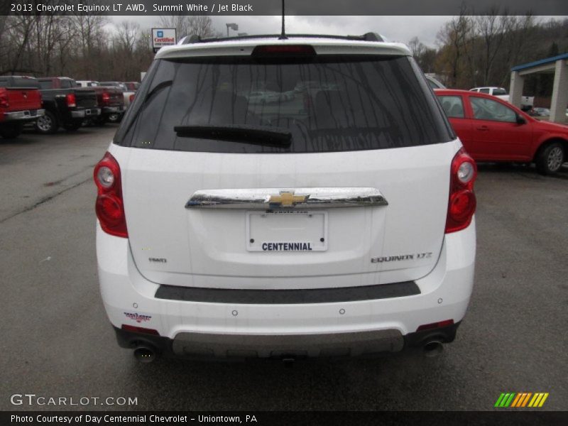 Summit White / Jet Black 2013 Chevrolet Equinox LT AWD