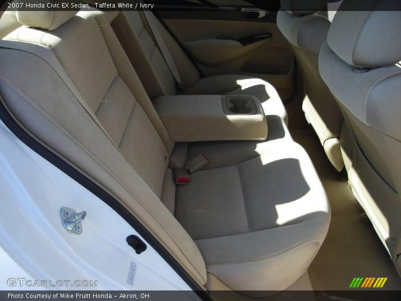 Taffeta White / Ivory 2007 Honda Civic EX Sedan