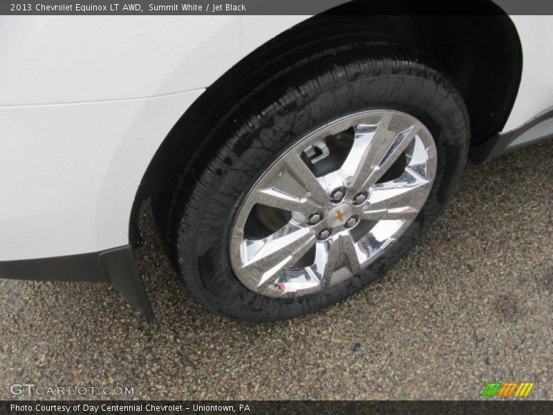 Summit White / Jet Black 2013 Chevrolet Equinox LT AWD