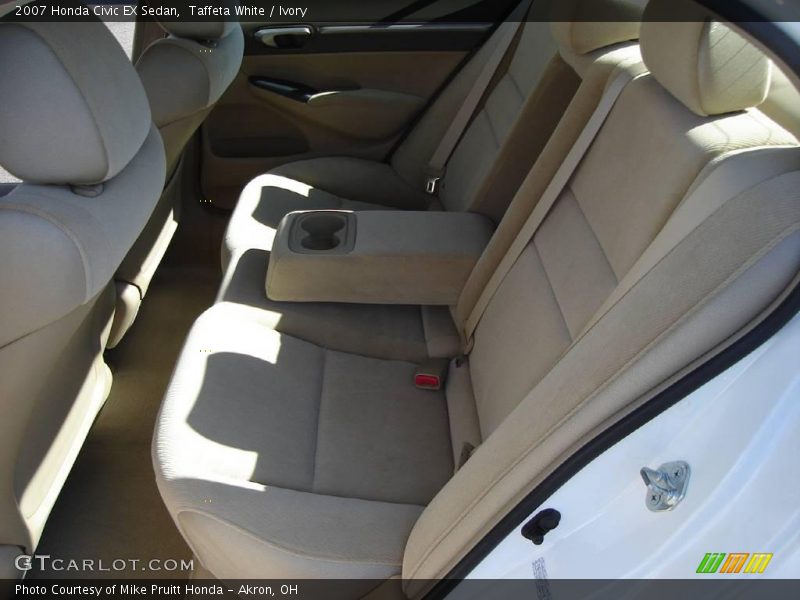 Taffeta White / Ivory 2007 Honda Civic EX Sedan