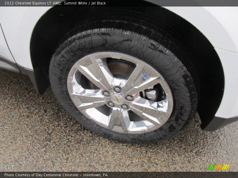 Summit White / Jet Black 2013 Chevrolet Equinox LT AWD