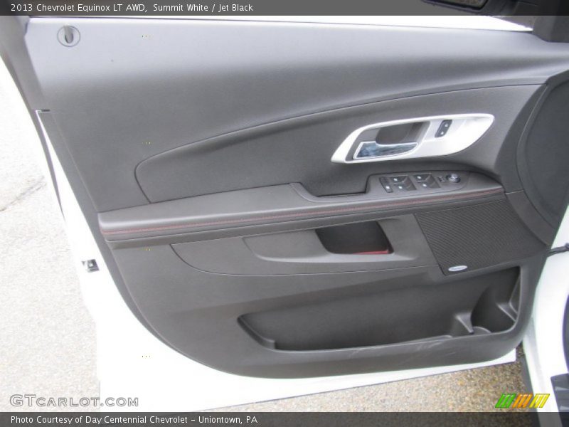 Summit White / Jet Black 2013 Chevrolet Equinox LT AWD