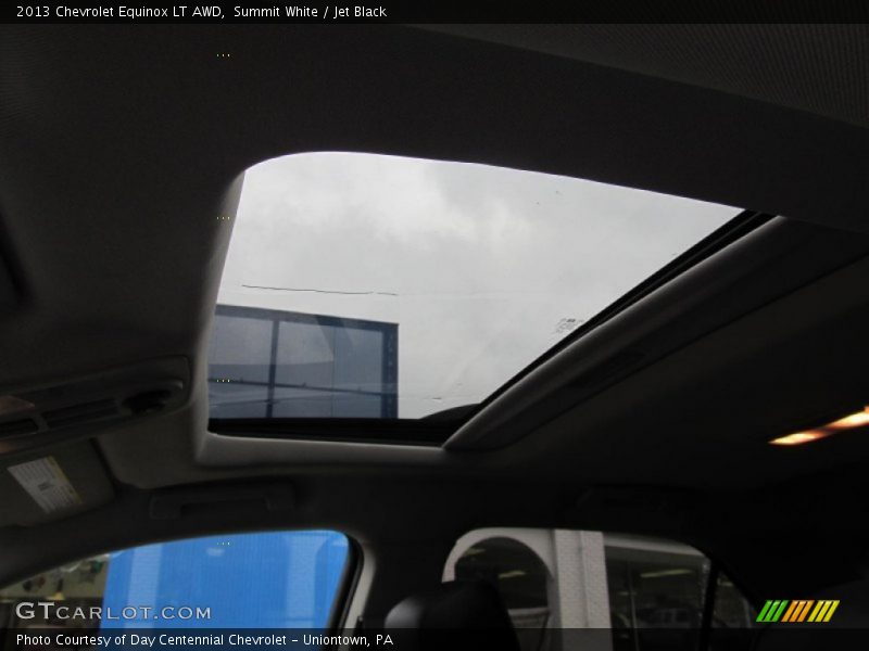 Summit White / Jet Black 2013 Chevrolet Equinox LT AWD