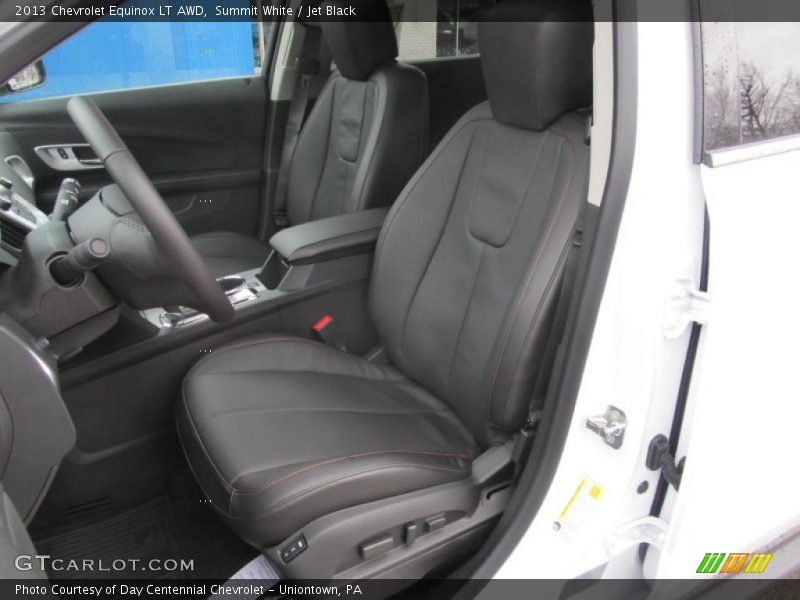Summit White / Jet Black 2013 Chevrolet Equinox LT AWD