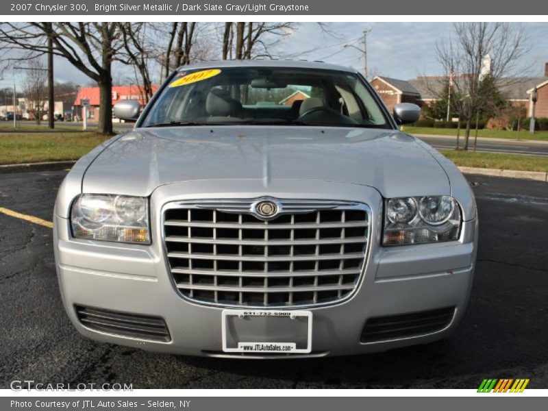 Bright Silver Metallic / Dark Slate Gray/Light Graystone 2007 Chrysler 300