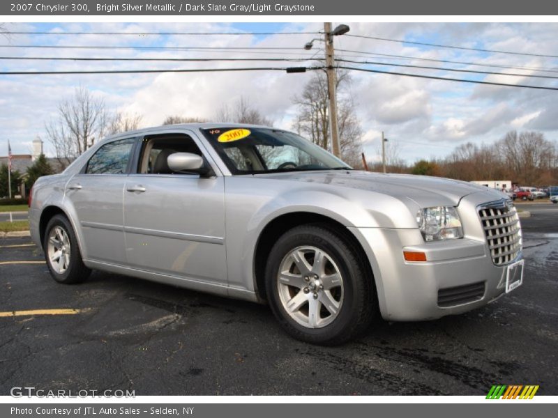 Bright Silver Metallic / Dark Slate Gray/Light Graystone 2007 Chrysler 300