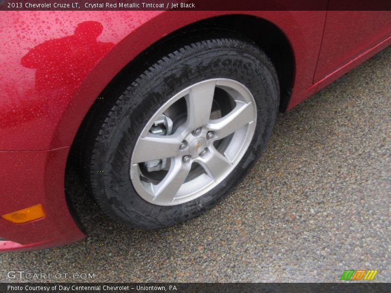Crystal Red Metallic Tintcoat / Jet Black 2013 Chevrolet Cruze LT