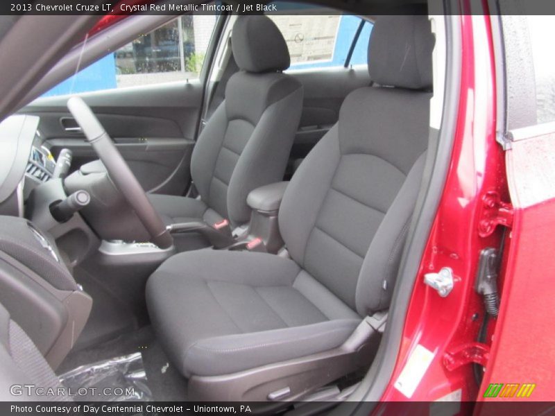 Crystal Red Metallic Tintcoat / Jet Black 2013 Chevrolet Cruze LT
