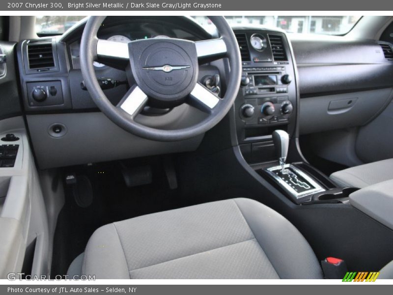 Bright Silver Metallic / Dark Slate Gray/Light Graystone 2007 Chrysler 300