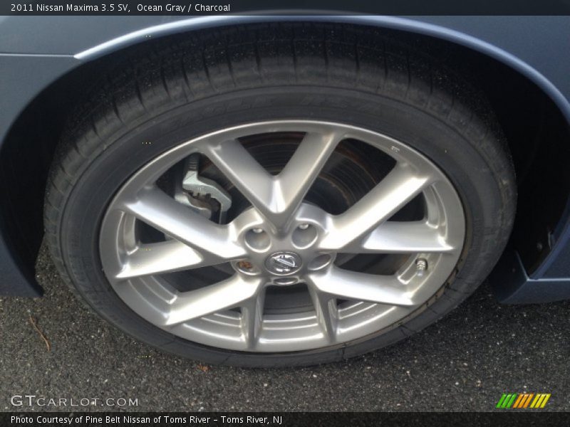 Ocean Gray / Charcoal 2011 Nissan Maxima 3.5 SV
