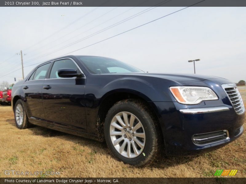 Jazz Blue Pearl / Black 2013 Chrysler 300