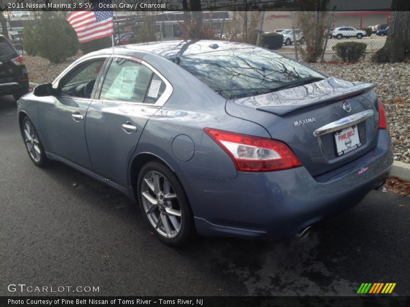 Ocean Gray / Charcoal 2011 Nissan Maxima 3.5 SV