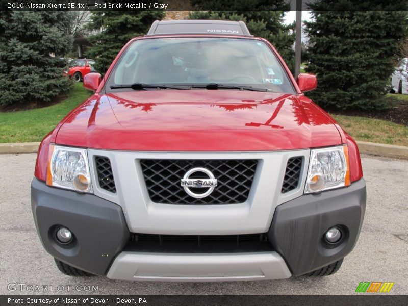Red Brick Metallic / Gray 2010 Nissan Xterra SE 4x4