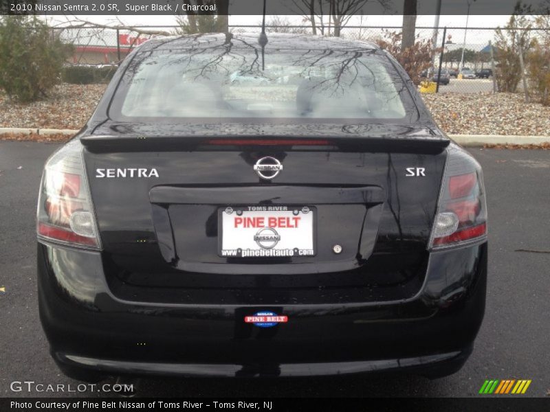 Super Black / Charcoal 2010 Nissan Sentra 2.0 SR