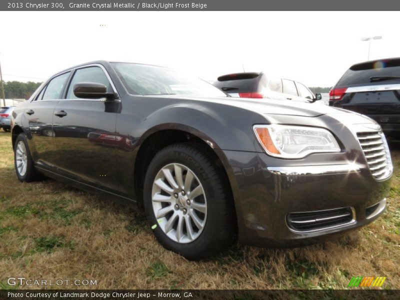 Granite Crystal Metallic / Black/Light Frost Beige 2013 Chrysler 300