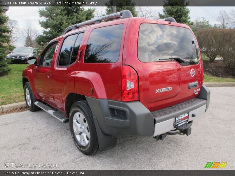 Red Brick Metallic / Gray 2010 Nissan Xterra SE 4x4