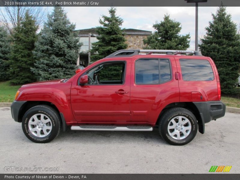  2010 Xterra SE 4x4 Red Brick Metallic