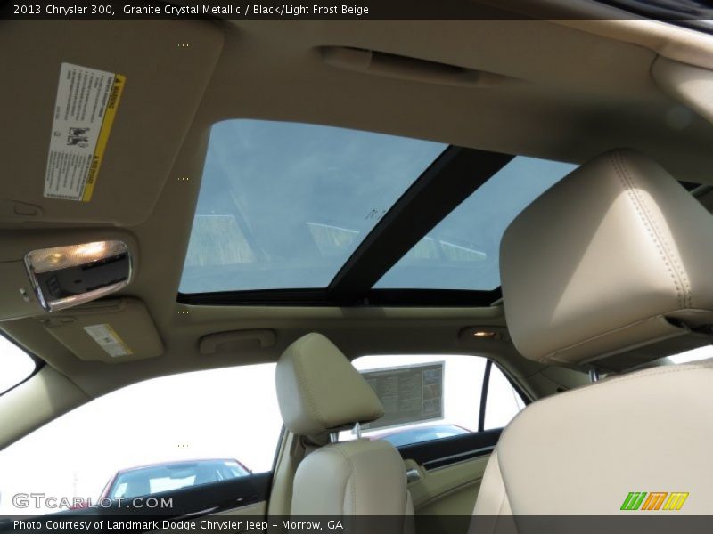 Granite Crystal Metallic / Black/Light Frost Beige 2013 Chrysler 300
