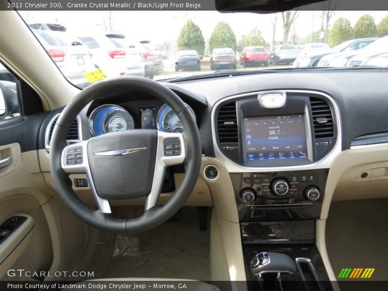 Granite Crystal Metallic / Black/Light Frost Beige 2013 Chrysler 300