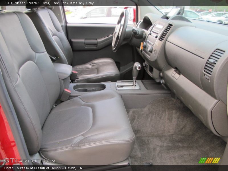 Red Brick Metallic / Gray 2010 Nissan Xterra SE 4x4
