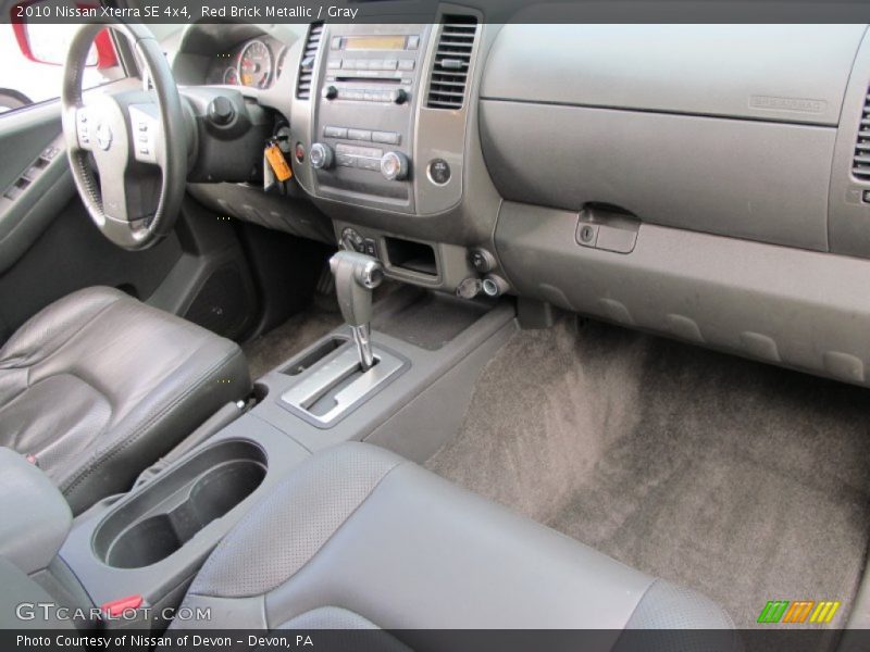 Red Brick Metallic / Gray 2010 Nissan Xterra SE 4x4