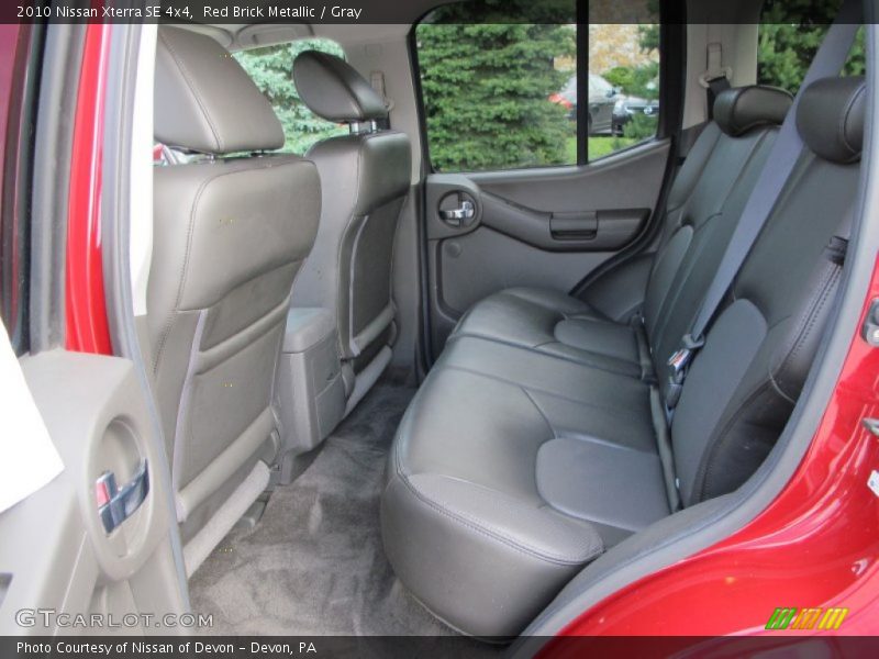 Rear Seat of 2010 Xterra SE 4x4
