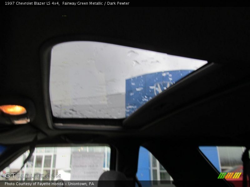 Fairway Green Metallic / Dark Pewter 1997 Chevrolet Blazer LS 4x4