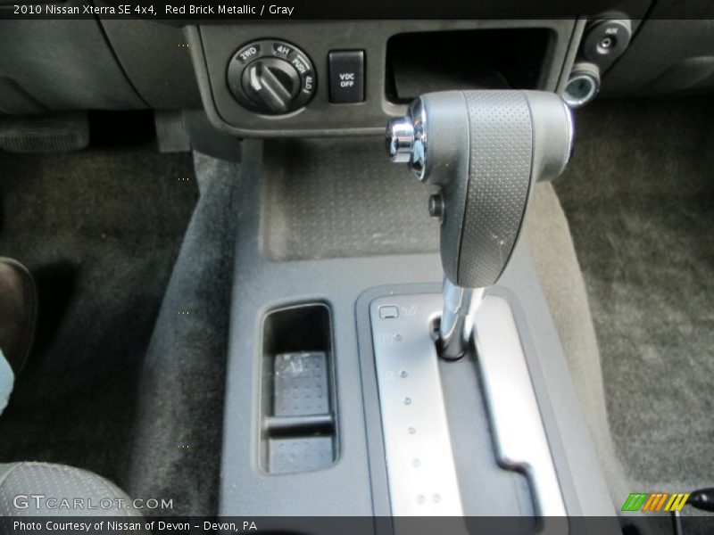  2010 Xterra SE 4x4 5 Speed Automatic Shifter