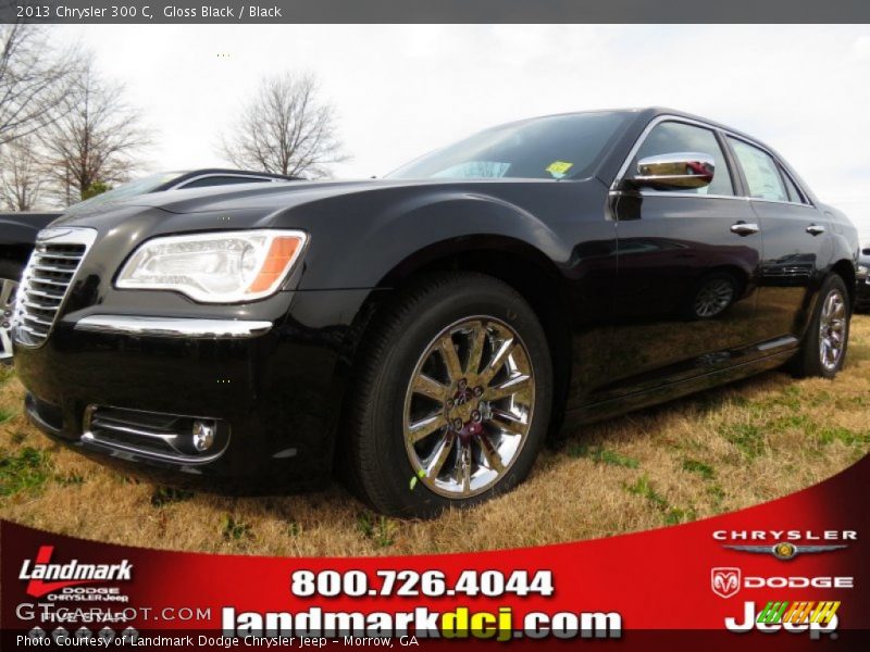 Gloss Black / Black 2013 Chrysler 300 C