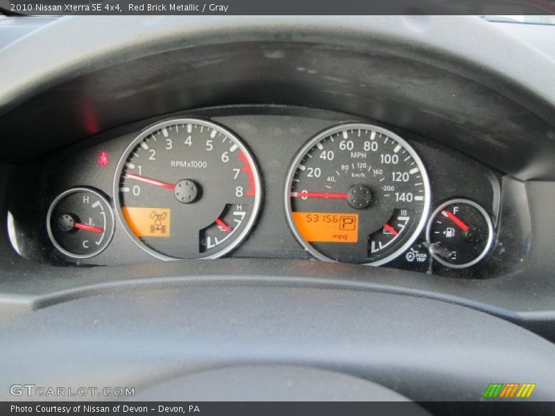  2010 Xterra SE 4x4 SE 4x4 Gauges