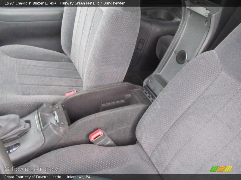 Fairway Green Metallic / Dark Pewter 1997 Chevrolet Blazer LS 4x4