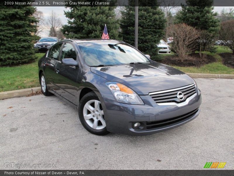 Precision Gray Metallic / Charcoal 2009 Nissan Altima 2.5 SL