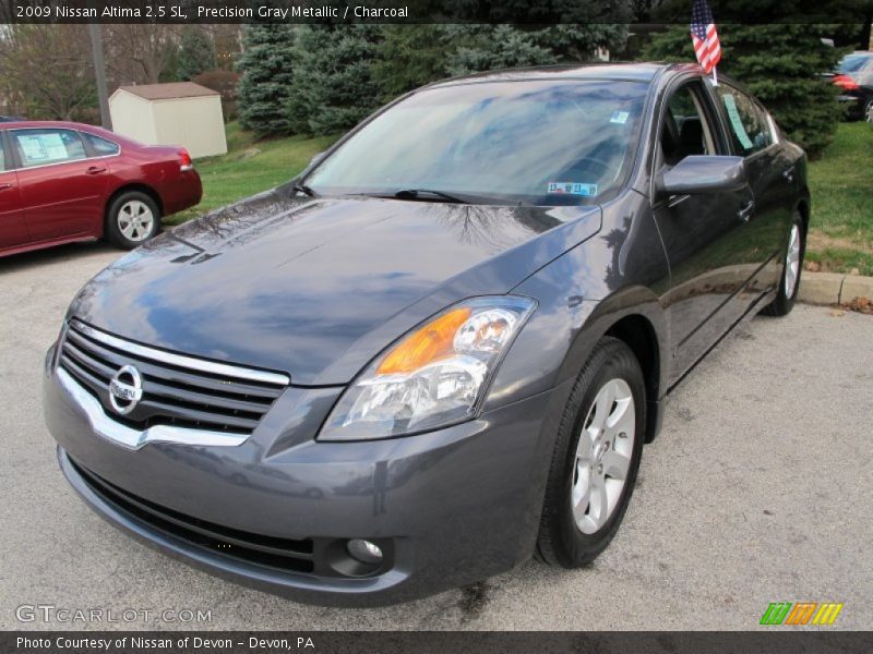 Precision Gray Metallic / Charcoal 2009 Nissan Altima 2.5 SL
